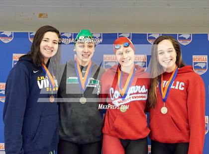 Thumbnail 3 in NCHSAA 3A State Swimming Championship (Finals) photogallery.