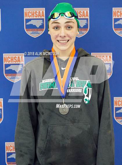 Thumbnail 1 in NCHSAA 3A State Swimming Championship (Finals) photogallery.