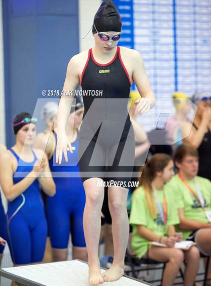 Thumbnail 3 in NCHSAA 3A State Swimming Championship (Finals) photogallery.