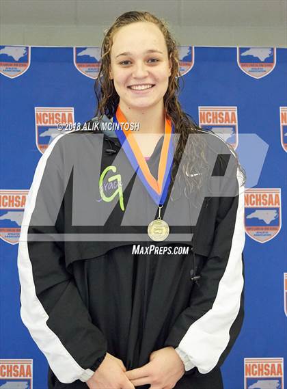 Thumbnail 2 in NCHSAA 3A State Swimming Championship (Finals) photogallery.