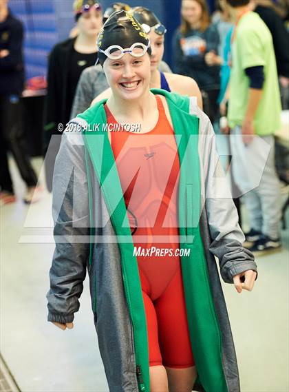 Thumbnail 2 in NCHSAA 3A State Swimming Championship (Finals) photogallery.