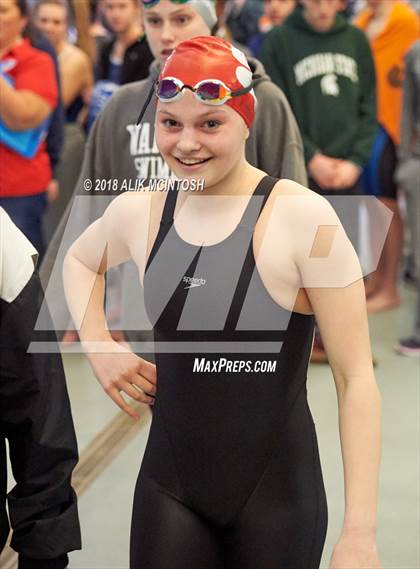 Thumbnail 2 in NCHSAA 3A State Swimming Championship (Finals) photogallery.