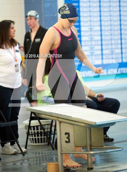 Thumbnail 3 in NCHSAA 3A State Swimming Championship (Finals) photogallery.