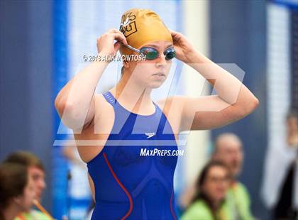 Thumbnail 3 in NCHSAA 3A State Swimming Championship (Finals) photogallery.