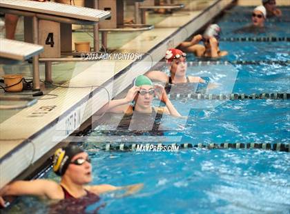 Thumbnail 3 in NCHSAA 3A State Swimming Championship (Finals) photogallery.