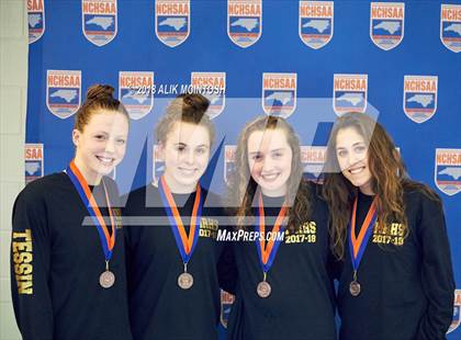 Thumbnail 1 in NCHSAA 3A State Swimming Championship (Finals) photogallery.