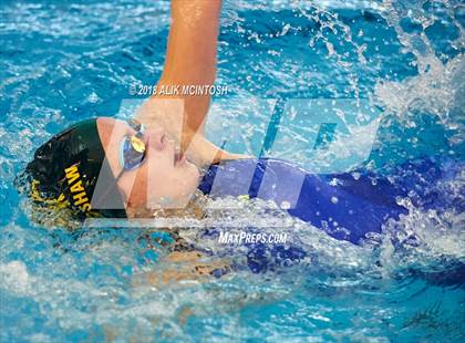 Thumbnail 3 in NCHSAA 3A State Swimming Championship (Finals) photogallery.