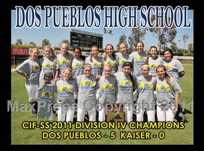 Thumbnail 1 in Kaiser vs. Dos Pueblos (CIF SS D4 Final) photogallery.