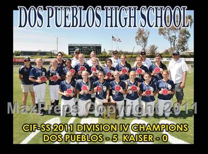 Thumbnail 1 in Kaiser vs. Dos Pueblos (CIF SS D4 Final) photogallery.