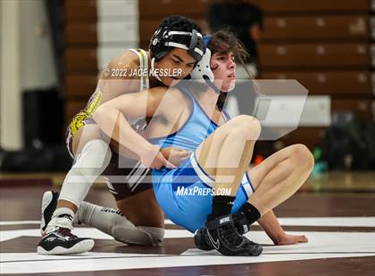 Thumbnail 2 in Sylmar & Thousand Oaks @ Crespi - Tri Meet photogallery.