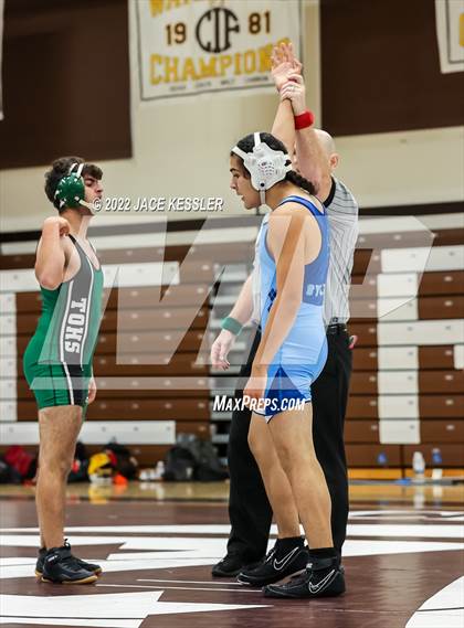 Thumbnail 2 in Sylmar & Thousand Oaks @ Crespi - Tri Meet photogallery.