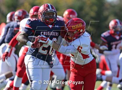 Thumbnail 1 in Chaminade @ Archbishop Stepinac (CHSAA Class AAA Quarterfinal) photogallery.