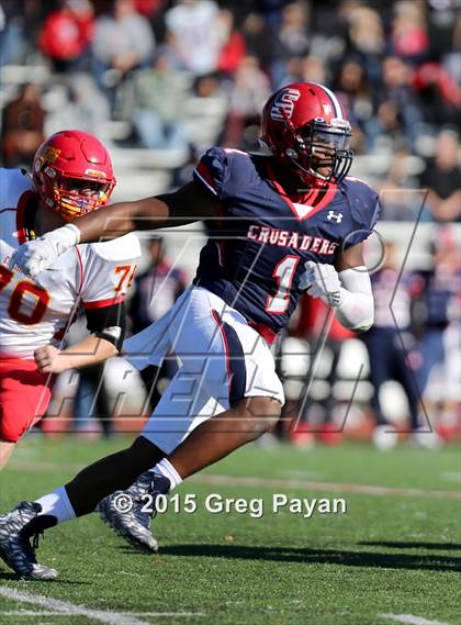 Thumbnail 1 in Chaminade @ Archbishop Stepinac (CHSAA Class AAA Quarterfinal) photogallery.