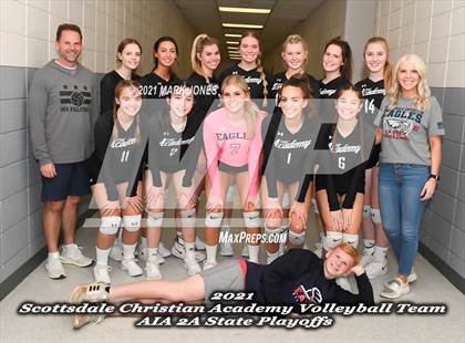Thumbnail 1 in Scottsdale Christian Academy vs. Phoenix Country Day (AIA 2A Semifinal)  photogallery.