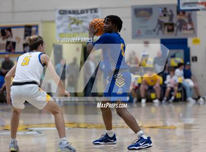 Thumbnail 1 in Orlando Christian Prep vs Charlotte (Wally Keller Classic) photogallery.