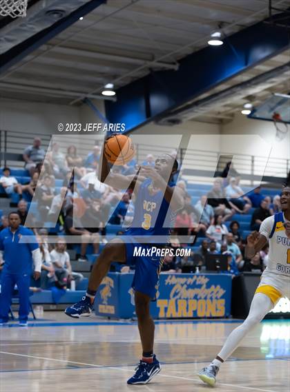 Thumbnail 3 in Orlando Christian Prep vs Charlotte (Wally Keller Classic) photogallery.