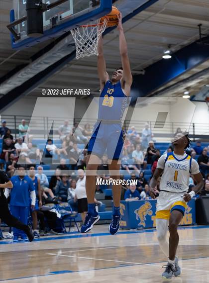 Thumbnail 1 in Orlando Christian Prep vs Charlotte (Wally Keller Classic) photogallery.