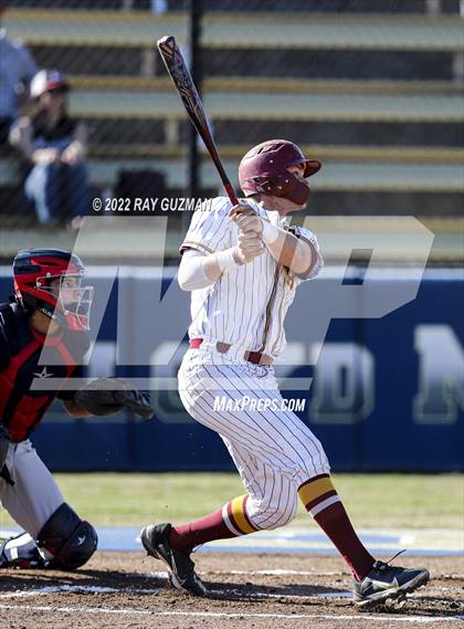 Thumbnail 1 in Clovis West vs. San Joaquin Memorial photogallery.