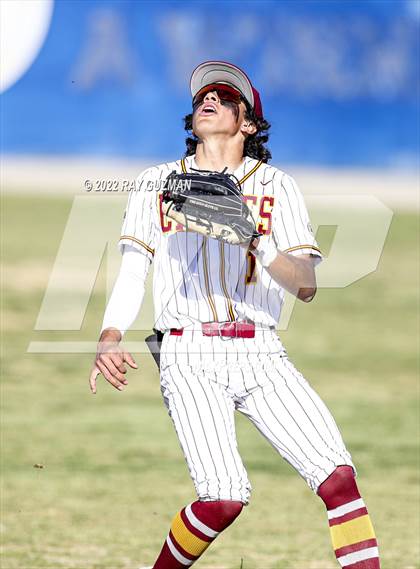 Thumbnail 2 in Clovis West vs. San Joaquin Memorial photogallery.
