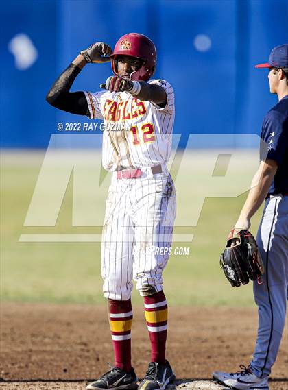 Thumbnail 2 in Clovis West vs. San Joaquin Memorial photogallery.