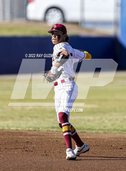 Thumbnail 1 in Clovis West vs. San Joaquin Memorial photogallery.