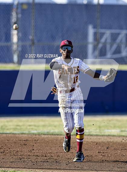 Thumbnail 3 in Clovis West vs. San Joaquin Memorial photogallery.