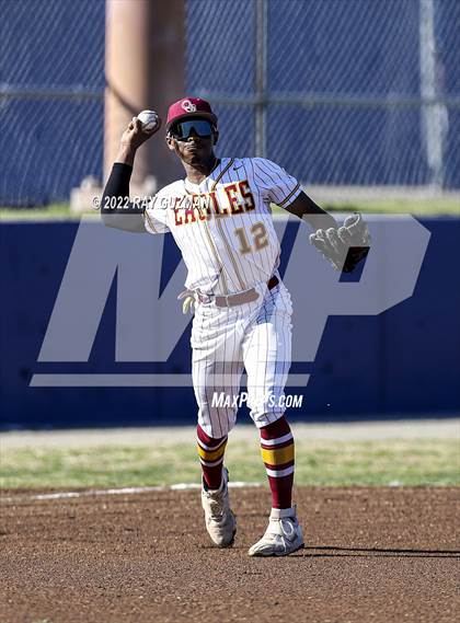 Thumbnail 1 in Clovis West vs. San Joaquin Memorial photogallery.