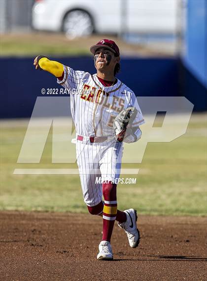 Thumbnail 2 in Clovis West vs. San Joaquin Memorial photogallery.