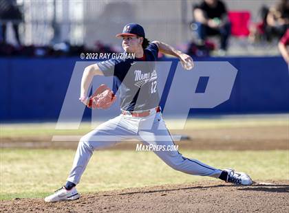 Thumbnail 2 in Clovis West vs. San Joaquin Memorial photogallery.