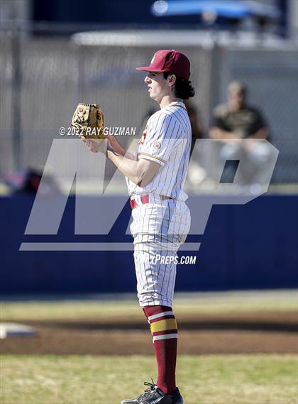 Thumbnail 2 in Clovis West vs. San Joaquin Memorial photogallery.