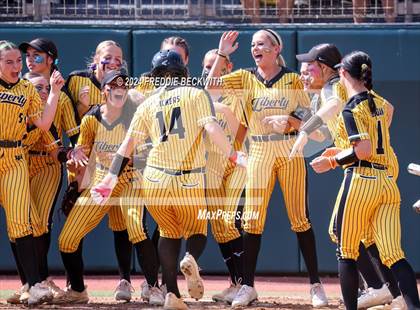 Thumbnail 1 in Calallen vs. Liberty (UIL 4A Softball Final) photogallery.