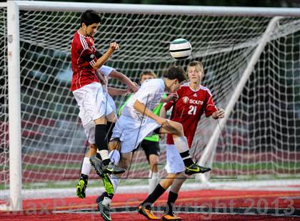 Thumbnail 1 in Fort Zumwalt South vs Glenbrook North (Gateway City Soccer Classic) photogallery.