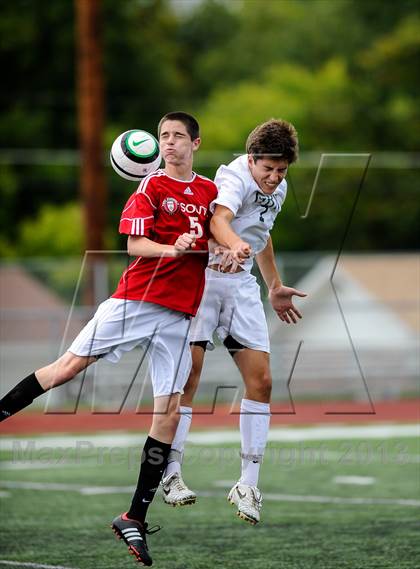 Thumbnail 2 in Fort Zumwalt South vs Glenbrook North (Gateway City Soccer Classic) photogallery.