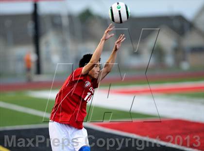 Thumbnail 2 in Fort Zumwalt South vs Glenbrook North (Gateway City Soccer Classic) photogallery.