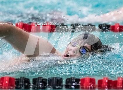 Thumbnail 2 in Albuquerque Academy Swim Meet photogallery.