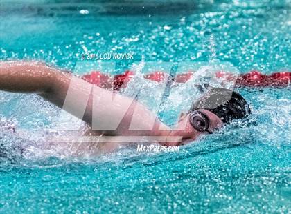 Thumbnail 2 in Albuquerque Academy Swim Meet photogallery.