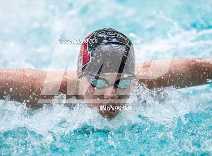 Thumbnail 3 in Albuquerque Academy Swim Meet photogallery.