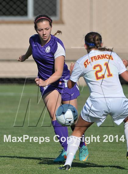 Thumbnail 2 in Armijo @ St. Francis (CIF SJS D1 Playoffs) photogallery.