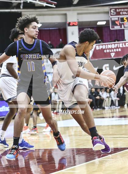 Thumbnail 1 in Archbishop Stepinac vs. Simeon  (Spalding Hoophall Classic) photogallery.