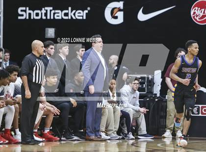 Thumbnail 3 in Archbishop Stepinac vs. Simeon  (Spalding Hoophall Classic) photogallery.