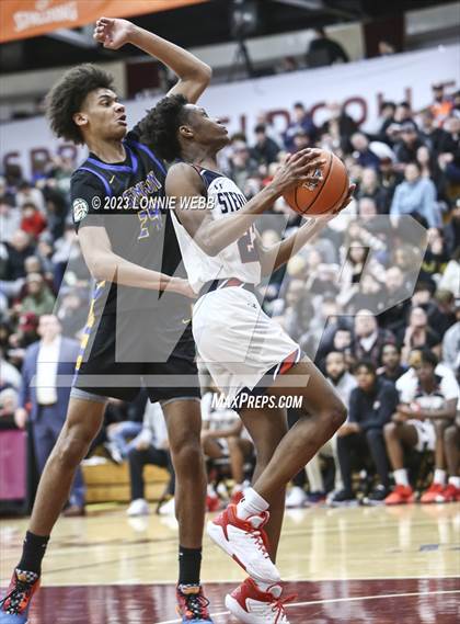 Thumbnail 3 in Archbishop Stepinac vs. Simeon  (Spalding Hoophall Classic) photogallery.