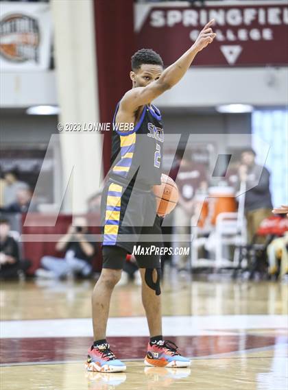 Thumbnail 3 in Archbishop Stepinac vs. Simeon  (Spalding Hoophall Classic) photogallery.
