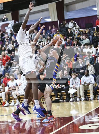 Thumbnail 1 in Archbishop Stepinac vs. Simeon  (Spalding Hoophall Classic) photogallery.