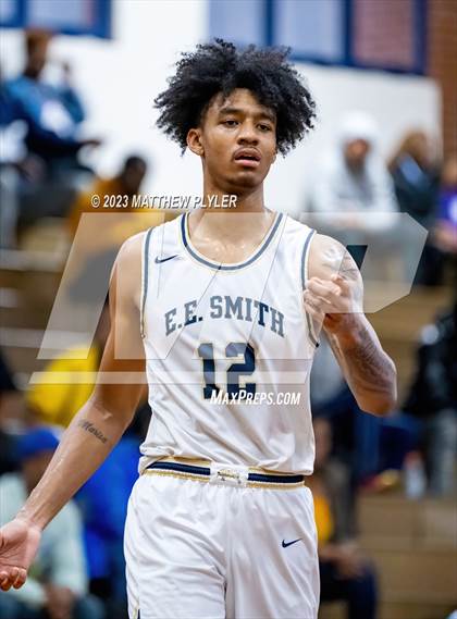 Thumbnail 1 in First Flight vs E.E. Smith (NCHSAA 3A Third Round) photogallery.