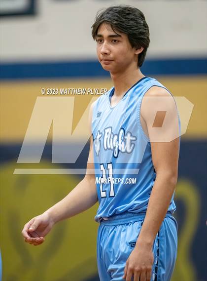 Thumbnail 3 in First Flight vs E.E. Smith (NCHSAA 3A Third Round) photogallery.