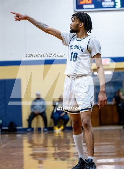 Thumbnail 1 in First Flight vs E.E. Smith (NCHSAA 3A Third Round) photogallery.