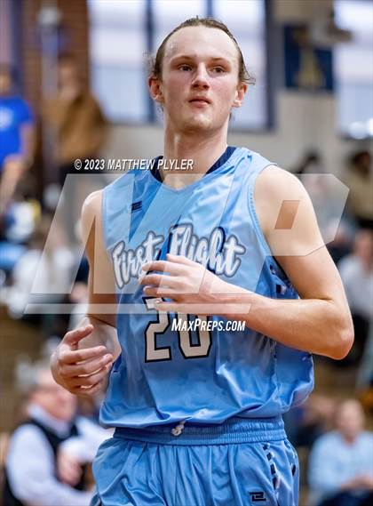 Thumbnail 2 in First Flight vs E.E. Smith (NCHSAA 3A Third Round) photogallery.
