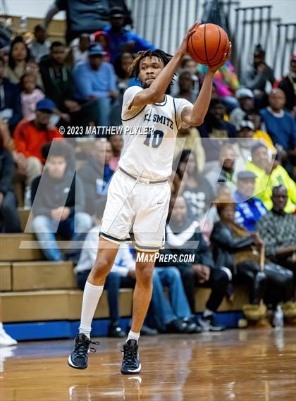 Thumbnail 2 in First Flight vs E.E. Smith (NCHSAA 3A Third Round) photogallery.