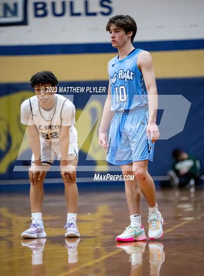 Thumbnail 3 in First Flight vs E.E. Smith (NCHSAA 3A Third Round) photogallery.