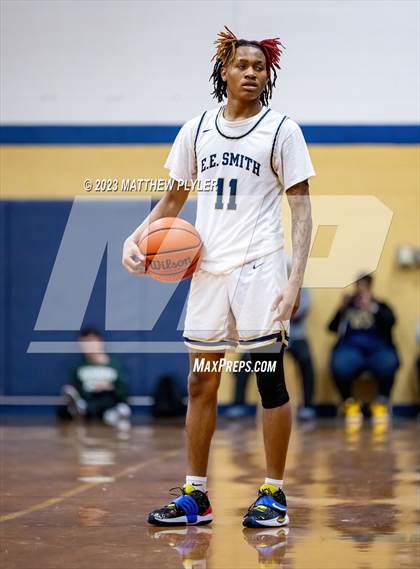 Thumbnail 2 in First Flight vs E.E. Smith (NCHSAA 3A Third Round) photogallery.